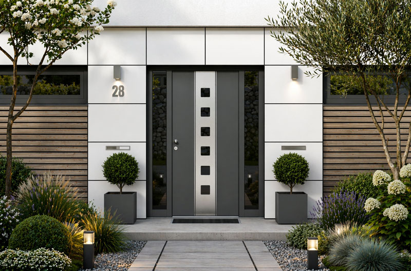 Fenstermaxx24, Aluminium Haustür