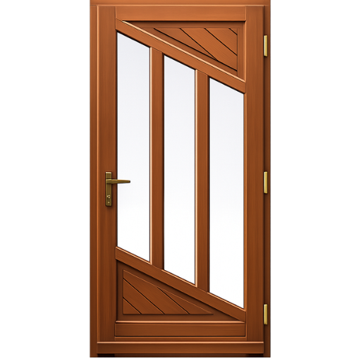Haustür aus Holz_Modell 1