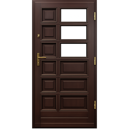 Haustür aus Holz_Modell 3