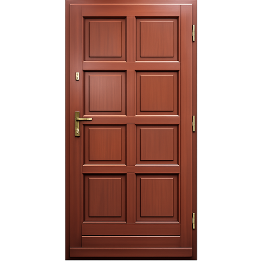 Haustür aus Holz_Modell 4