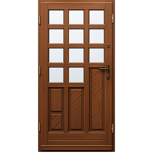 Haustür aus Holz_Modell 5