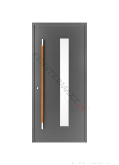 Drutex ALU Haustür 2000 x 2000 (Gesamt mit Zusätzen: B 2000 x H 2000) Innen: ADEC D101 Eiche Golden Aussen: ADEC D101 Eiche Golden