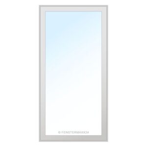 Kömmerling PVC Fenster 1080 x 1030 (Gesamt mit Zusätzen: B 1080 x H 1200  inkl. Rollladen ) Innen: Weiss (ohne Dekorfarbe) Aussen: Weiss (ohne Dekorfarbe)