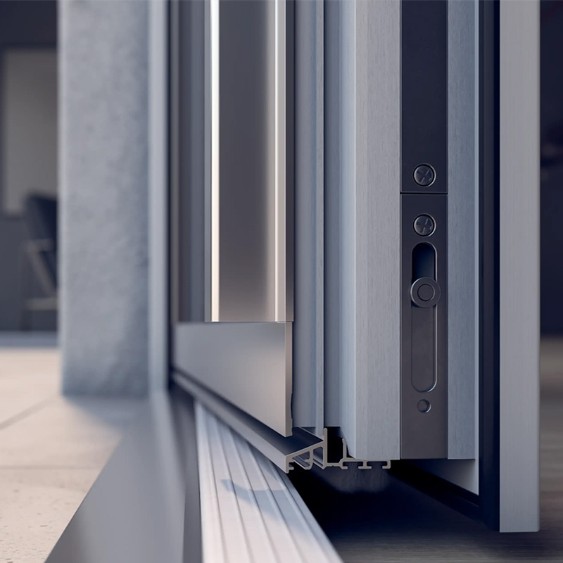 SALAMANDER greenEvolution straight Fenster in Aluminium-Optik