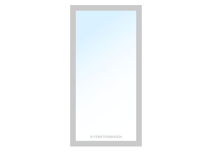 Aluplast PVC-ALU Fenster 400 x 400 (Gesamt mit Zusätzen: B 400 x H 400 ) Innen: Weiss (ohne Dekorfarbe) Aussen: RAL 9016 (Verkehrsweiß)