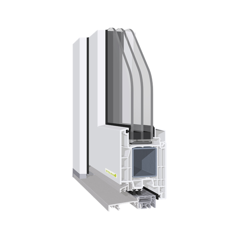 Fenstermaxx24, SALAMANDER greenEvolution 76 flex Profil