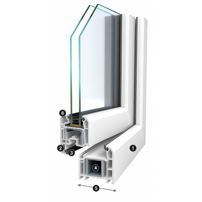 Vorteile VEKA Topline 70 AD Kunststofffenster
