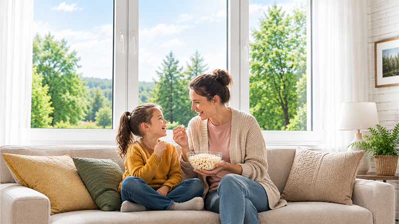 VEKA Softline 76 AD Kunststofffenster nach Maß