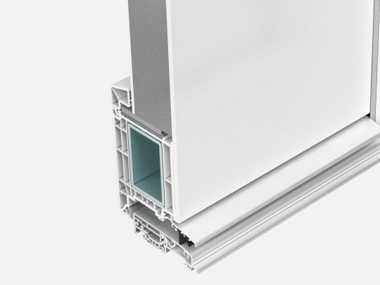 VEKA SOFTLINE 76 MD Balkontür aus Kunststoff