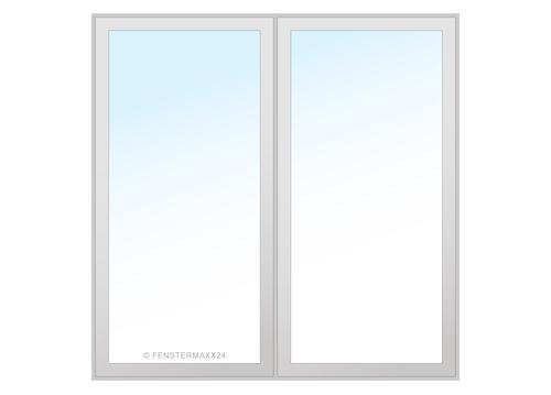Drutex PVC Fenster 2400 x 1000 (Gesamt mit Zusätzen: B 2400 x H 1000 ) Innen: Weiss (ohne Dekorfarbe) Aussen: Weiss (ohne Dekorfarbe)
