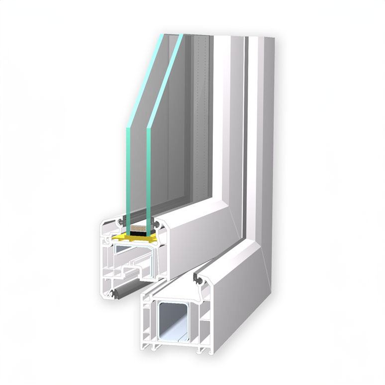 VEKA Topline 70 AD Kunststofffenster Produktbild