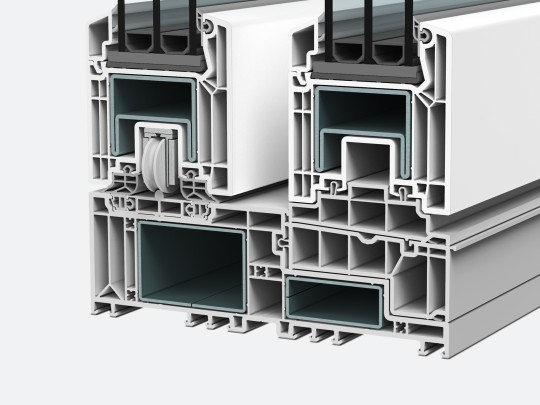 VEKA VEKAMOTION 82 Hebeschiebetür Profil