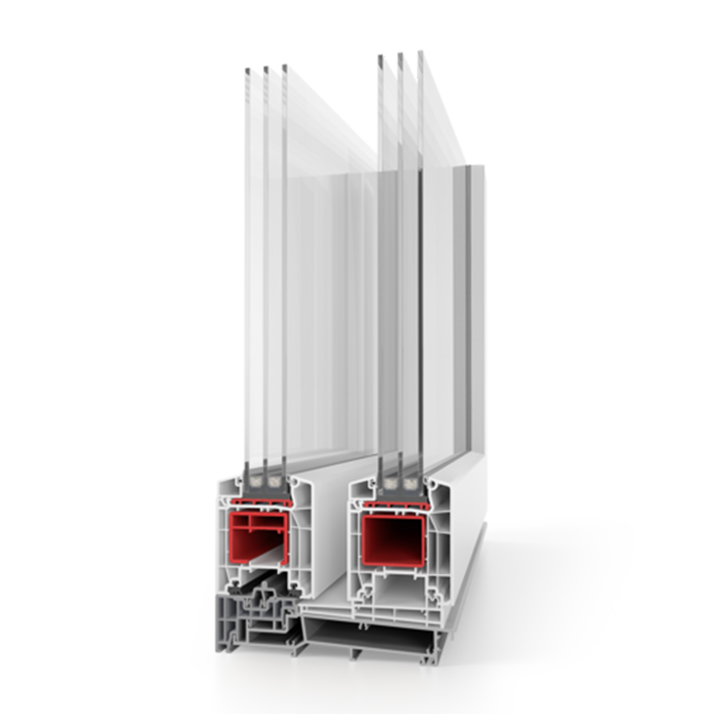 aluplast HST 85 Basic Hebeschiebetür aus Kunststoff