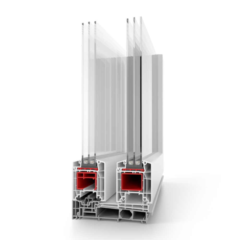 aluplast HST 85 Standard Hebeschiebetür aus Kunststoff