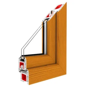 Fenstermaxx24 – Balkonfenster & Balkontüren Drutex Iglo 5 Classic Profil Oregon