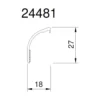 Drutex Iglo 5 Abdeckleiste EV1 (24481) – 1 m
